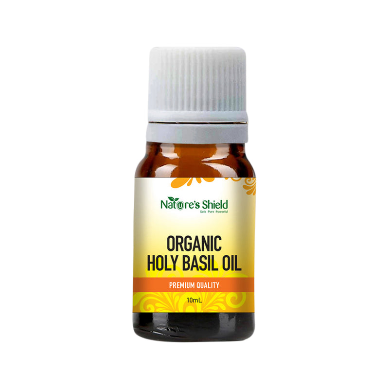 Natures Shield Organic Essential Oil Holy Basil 10ml