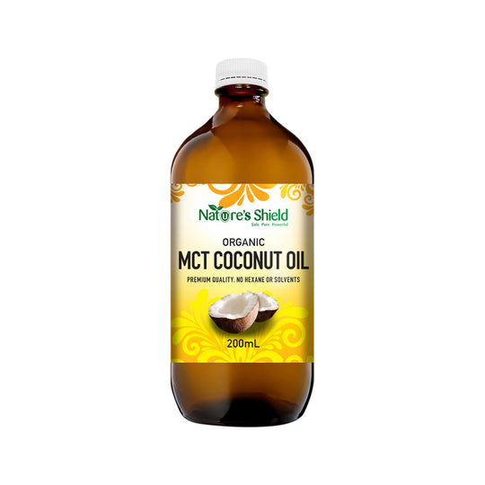 Natures Shield Organic MCT Coconut Oil 200ml