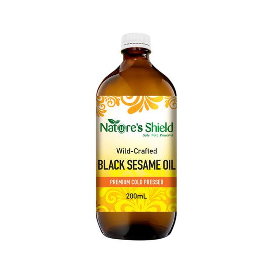 Natures Shield Wild-Crafted Black Sesame Oil 200ml