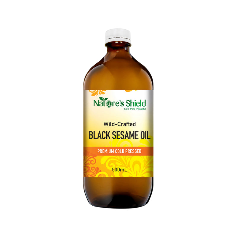 Natures Shield Wild-Crafted Black Sesame Oil 500ml