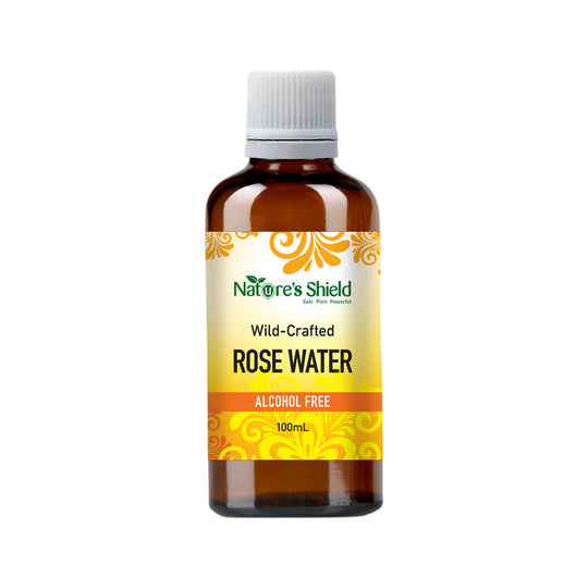 Natures Shield Wild-Crafted Rose Water 100ml