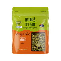 Natures Delight Organic Pepita Seeds 250g