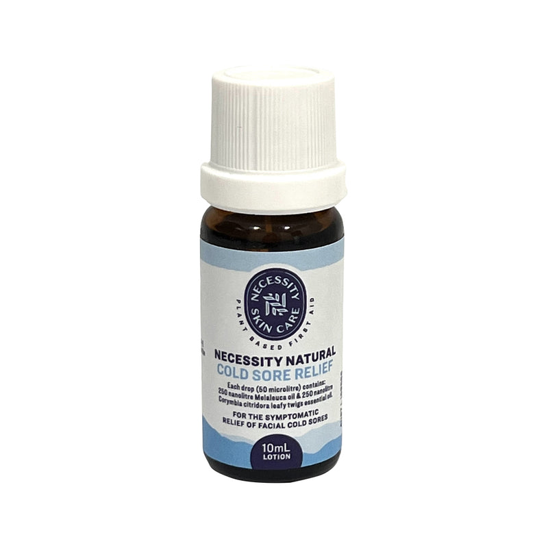 Necessity Natural Cold Sore Relief Lotion 10ml  SELL THROUGH