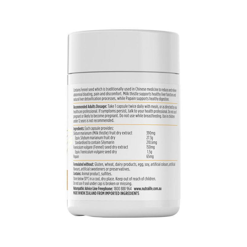 NutraLife Debloat & Detox 60c
