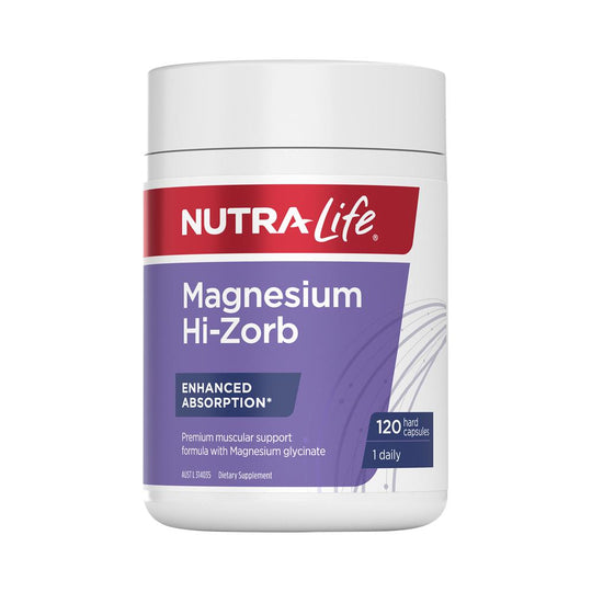 NUTRALIFE MAGNESIUM HI-ZORB 120C