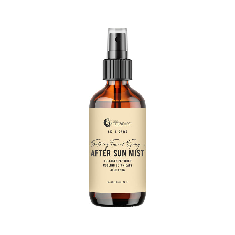 Nutra Organics Skin Care Soothing Facial Spray After Sun Mist 100ml