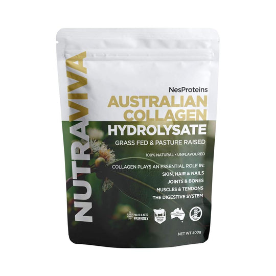 NUTRAVIVA AUSTRALIAN COLLAGEN HYDROLYSATE (BEEF) 400G