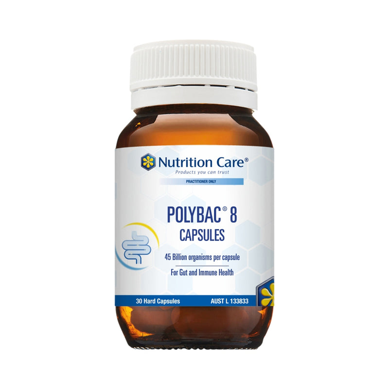 Nutrition Care Polybac 8 Capsules 30c