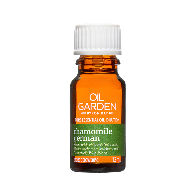 Oil Garden Essential Oil Dilution Chamomile German 3% in Jojoba 12ml  SELL THROUGH