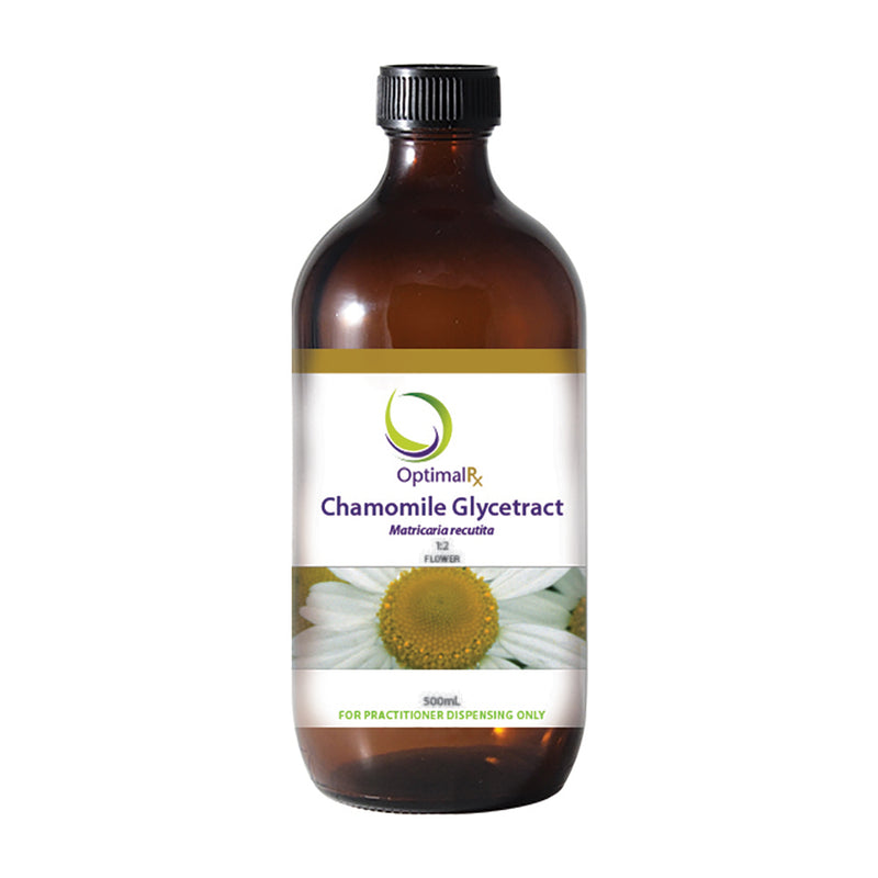 OptimalRx Chamomile Glycetract 1:2 (Organic) 500ml