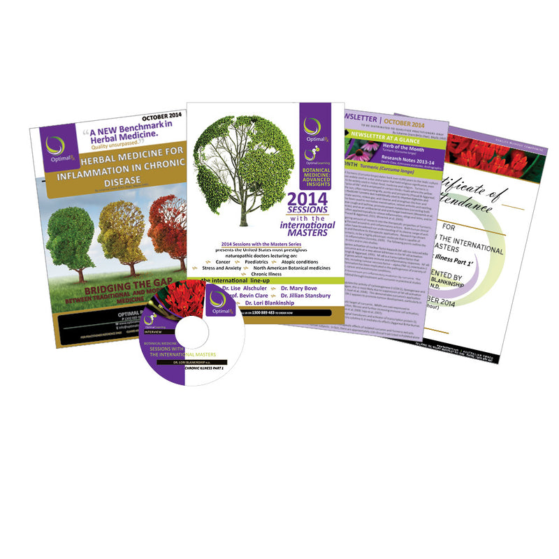 OptimalRx DVD Chronic Illness Part 1 with Dr. Lori Blankinship (Oct 2014)