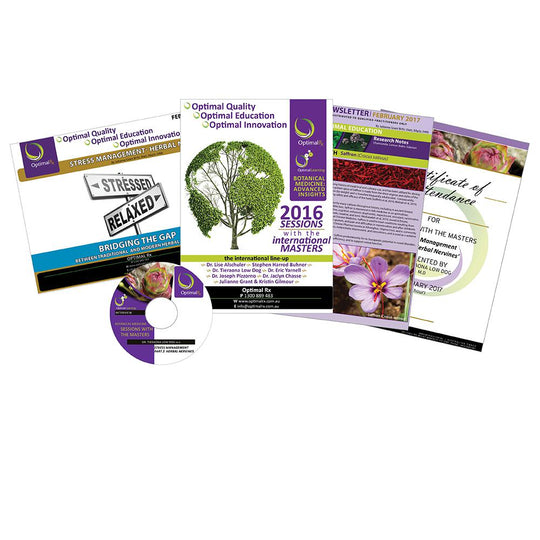 OptimalRx DVD Stress Management Part 2: Herbal Nervines with Dr. Tieraona Low Dog (Feb 2017)
