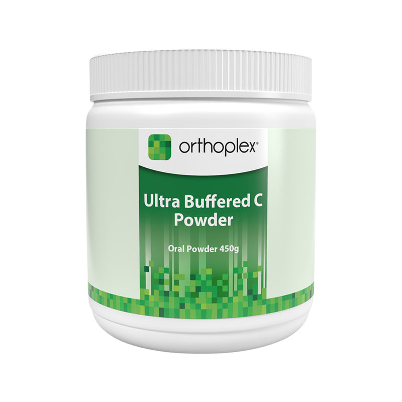 Orthoplex Green Ultra Buffered Vitamin C Powder 450g SELL THROUGH NEW SKU 2961817