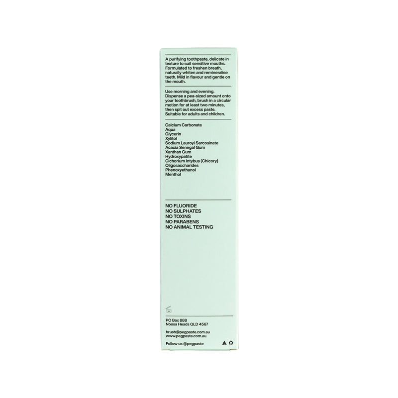 PEG PASTE NATURAL MINT 190G