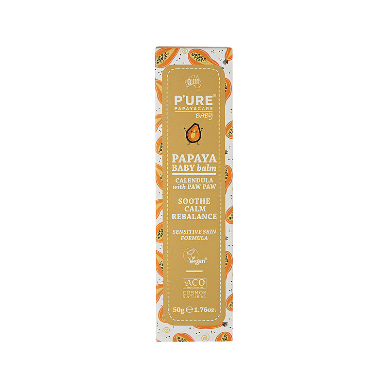 PURE Papayacare Baby Papaya Baby Balm (Calendula with Paw Paw) 50g