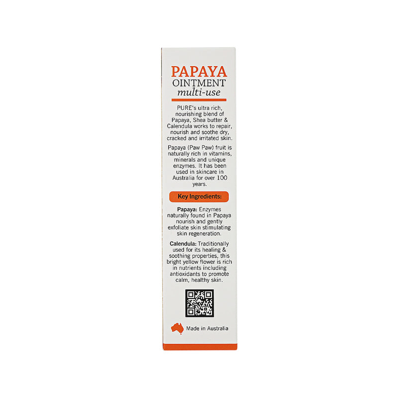 PURE Papayacare Papaya Ointment Multi-Use (Paw Paw with Calendula) 25g