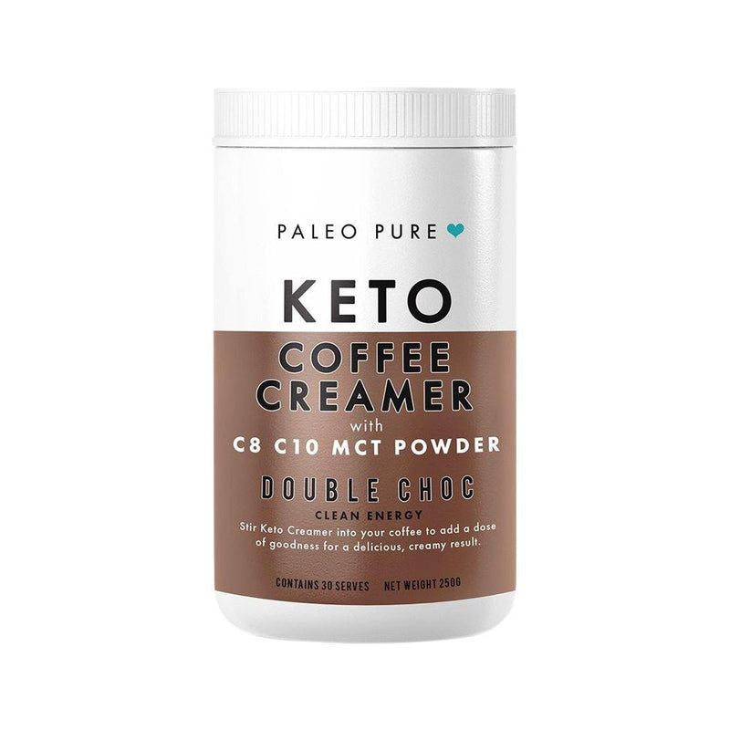 PALEO PURE COFFEE CREAMER DOUBLE CHOC 250G