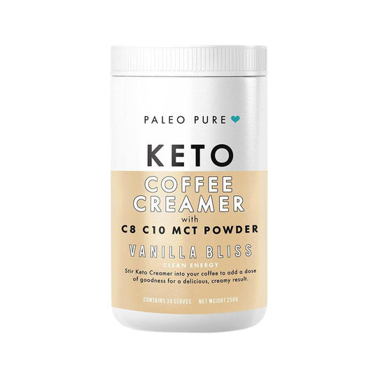 PALEO PURE COFFEE CREAMER VANILLA BLISS 250G
