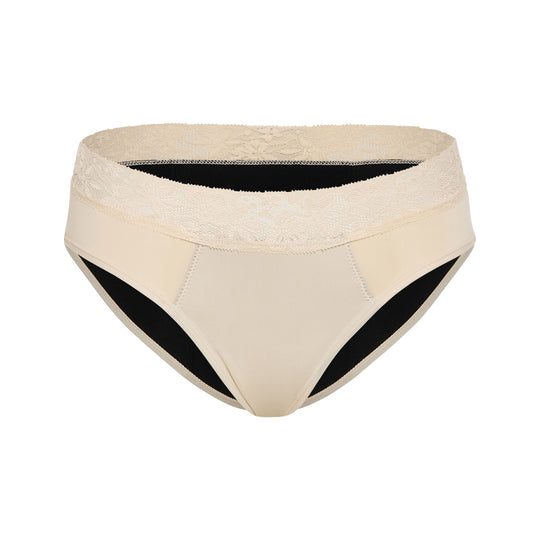 Pelvi Leakproof Underwear Bikini Beige XS  SELL THROUGH