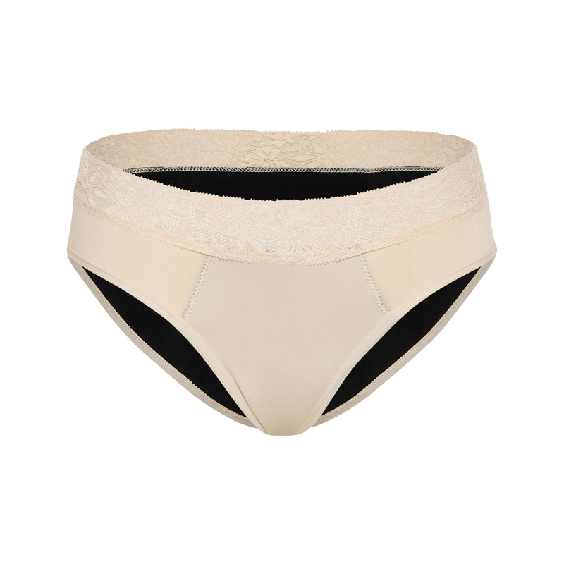 Pelvi Leakproof Underwear Bikini Beige XS  SELL THROUGH
