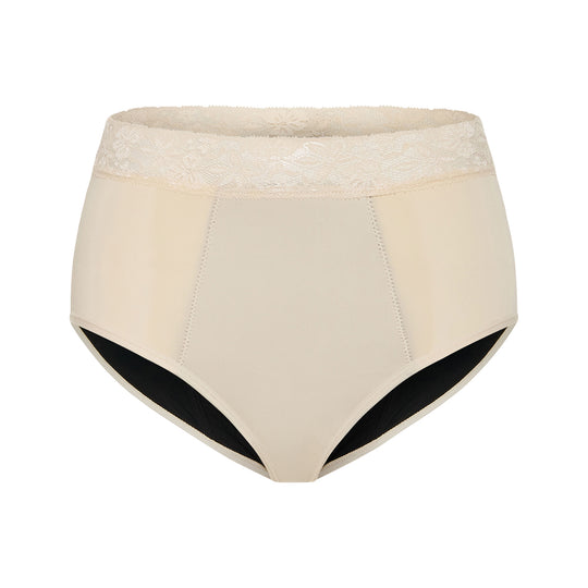 Pelvi Leakproof Underwear Full Brief Beige S