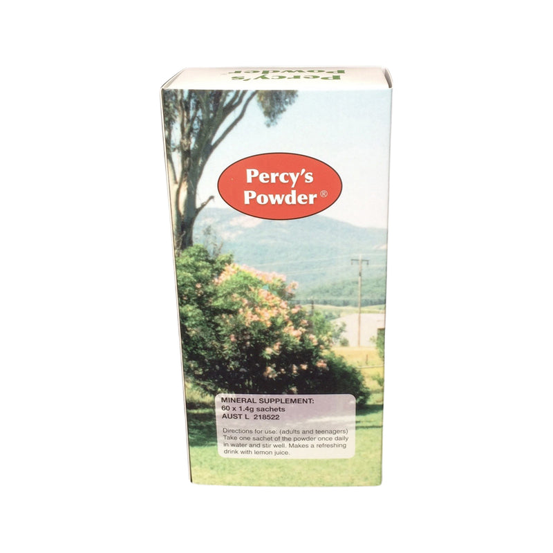 Percys Products Percys Powder (Mineral Supplement) Sachets 1.4g x 60 Pack