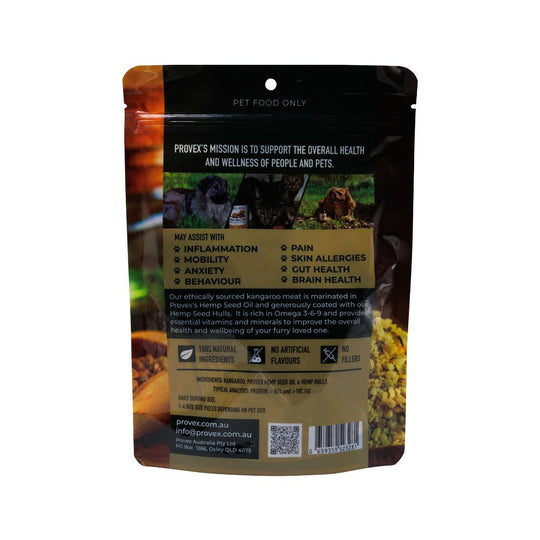 PROVEX PREMIUM HEMP TREATS KANGAROO (FOR PETS) 90G