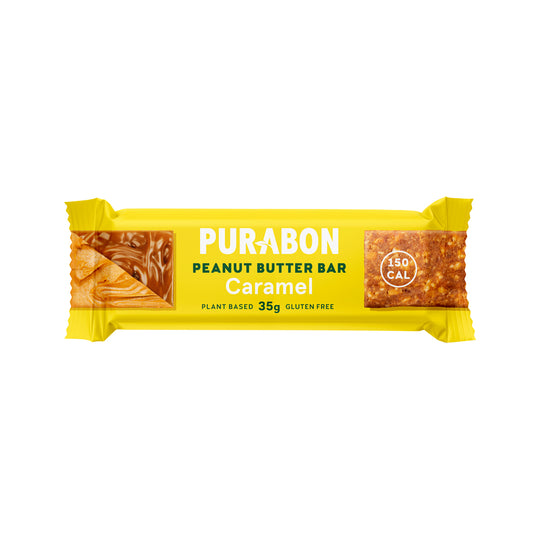 Purabon Peanut Butter Bar Caramel 35g x 30 Display