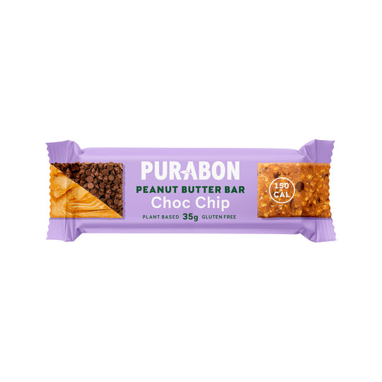 Purabon Peanut Butter Bar Choc Chip 35g x 30 Display