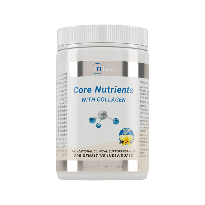 RN Labs Core Nutrients with Collagen French Vanilla 448g