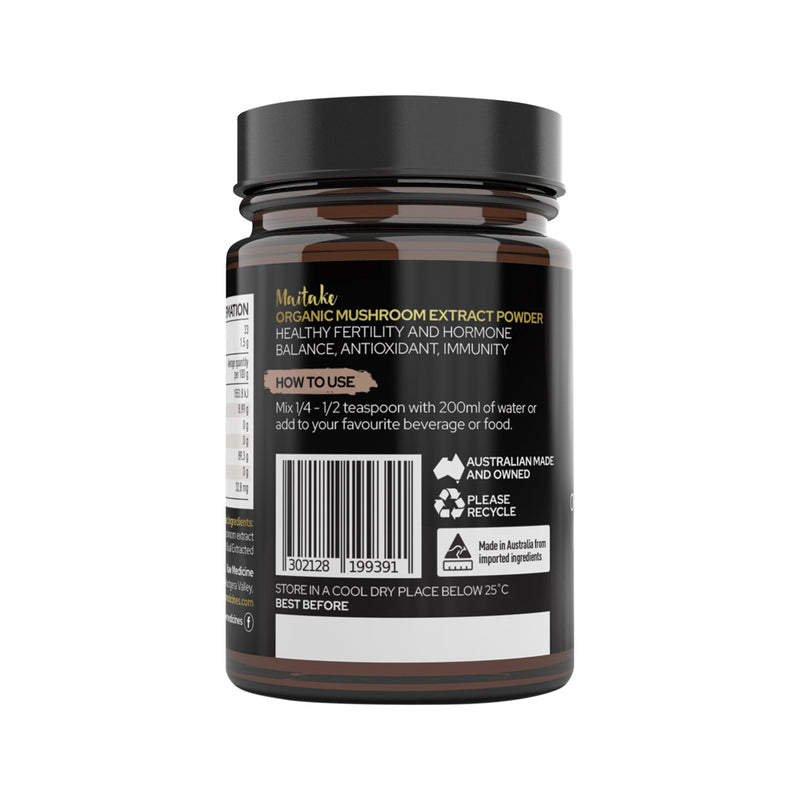 Raw Medicine Organic Mushroom Extract Maitake 50g