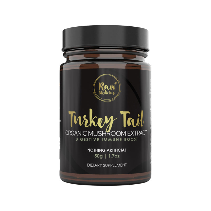 Raw Medicine Organic Mushroom Extract Turkey Tail 50g