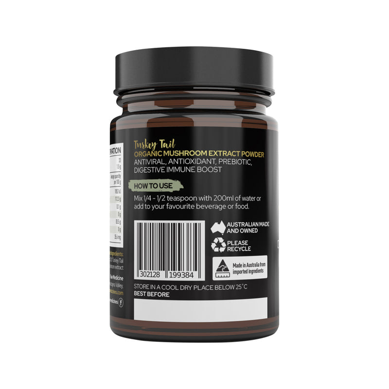 Raw Medicine Organic Mushroom Extract Turkey Tail 50g