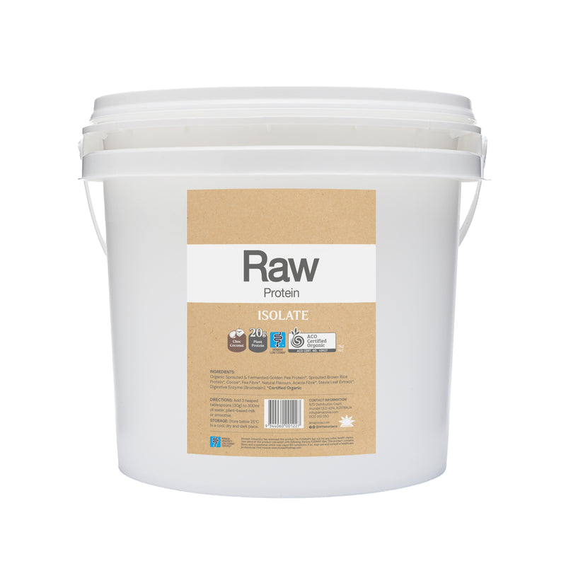 Amazonia Raw Protein Organic Isolate Choc Coconut 5kg