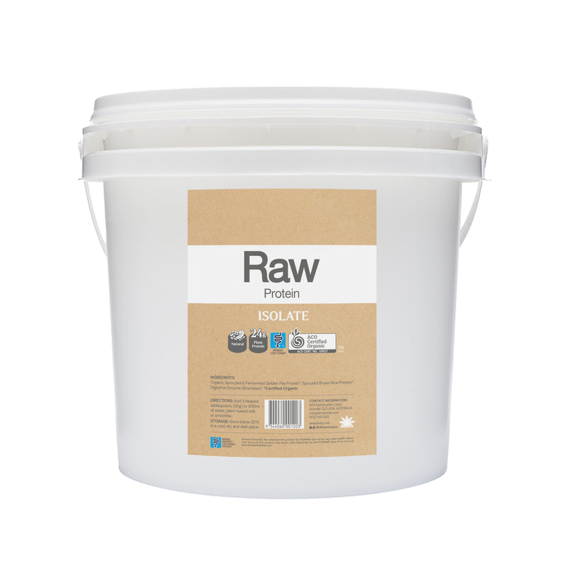 Amazonia Raw Protein Organic Isolate Natural 5kg