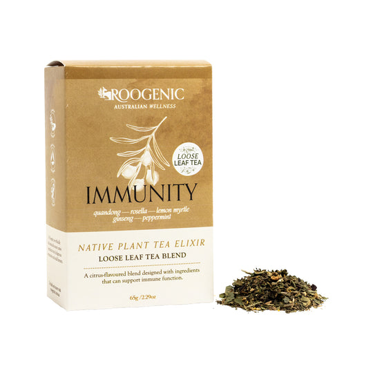 Roogenic Australia Immunity (Native Plant Tea Elixir) Loose Leaf 65g
