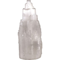SALTCO-LSELN2025 SALTCO SELENITE LAMP SMALL 20 TO 25CM COMES WITH CORD & GLOBE