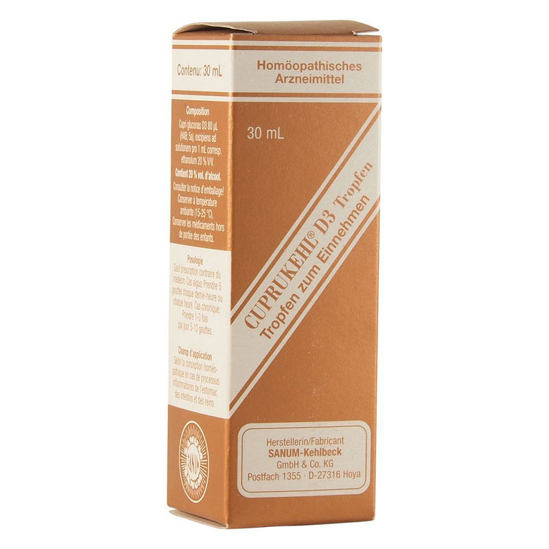 Sanum Cuprukehl 6X (D3) 30ml