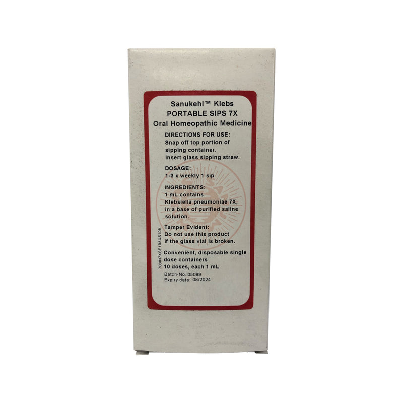 Sanum Sanukehl Klebs 7x SIP Ampules x 10 Pack
