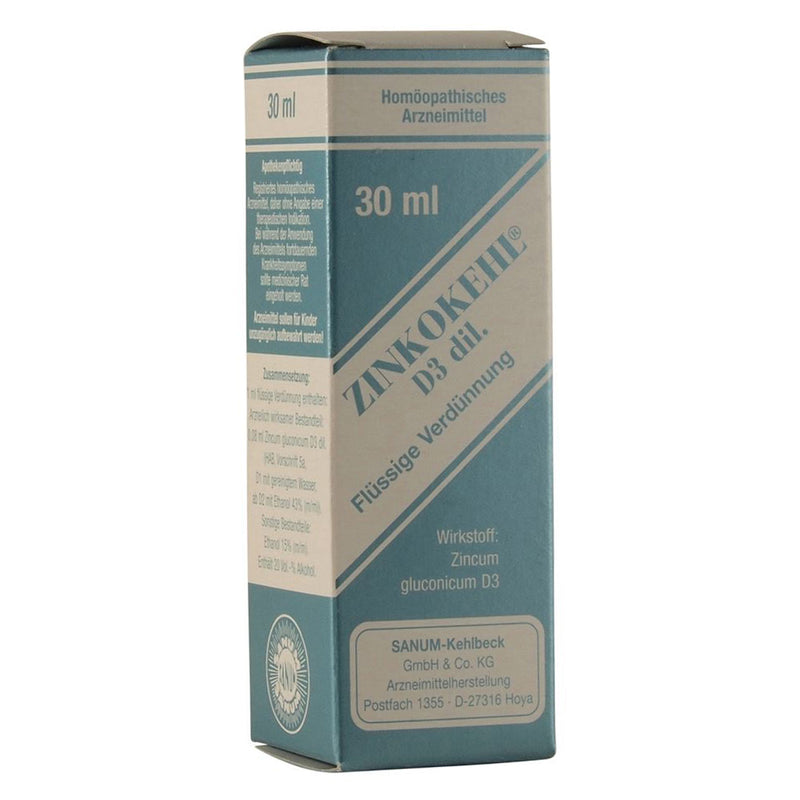 Sanum Zinkokehl 4X (D3) 30ml