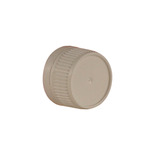Screw Cap Tamper Evident White 28mm (Amber Plastic Bottle)