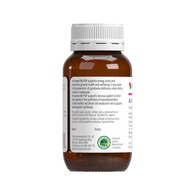 Spectrumceuticals Activated B6 P5P 120vc