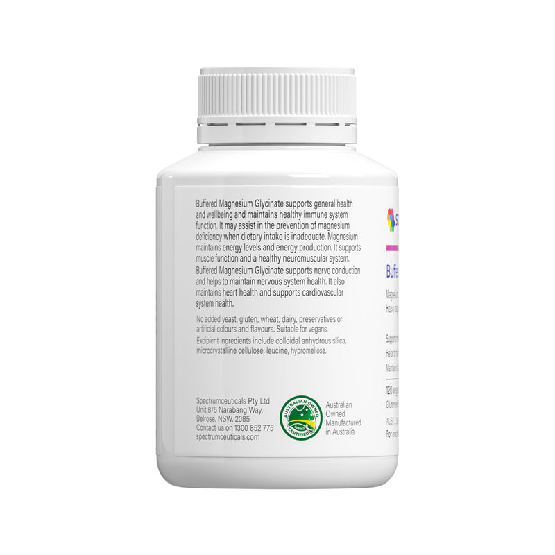 Spectrumceuticals Buffered Magnesium Glycinate 120c