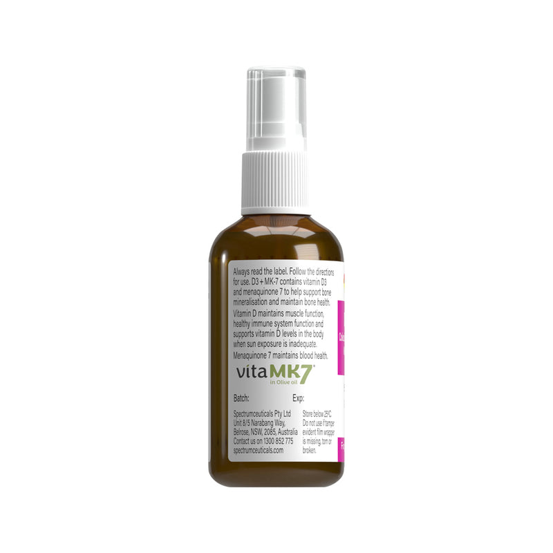 Spectrumceuticals D3 + MK-7 Spray Oral Liquid 50ml