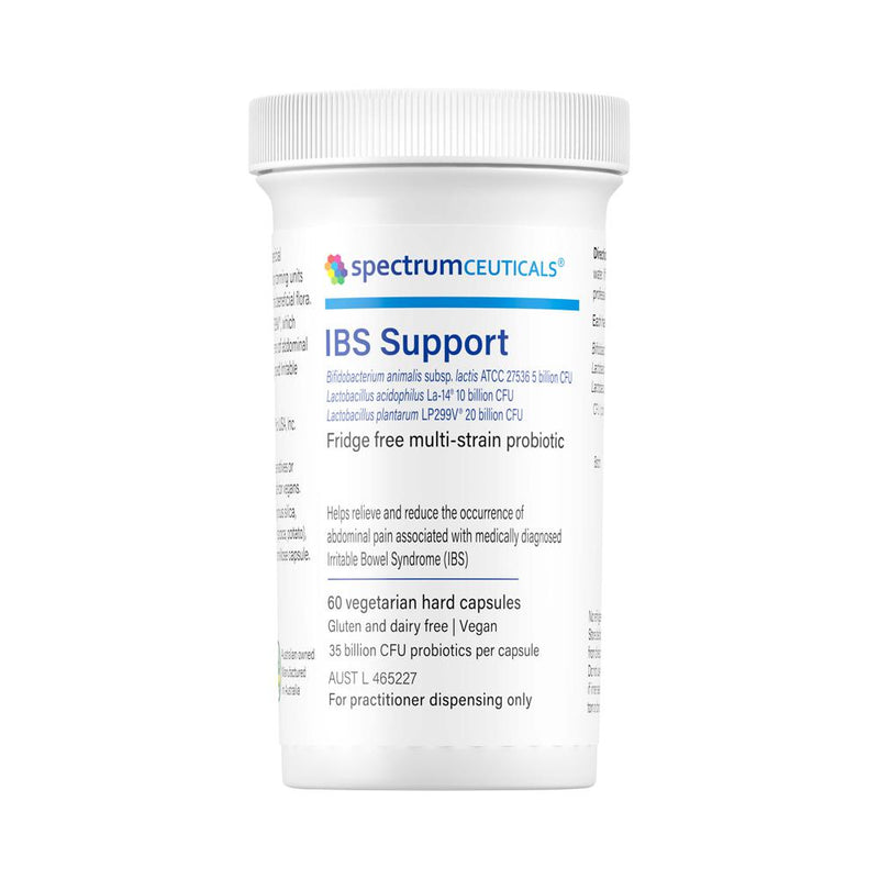 SPECTRUMCEUTICALS IBS SUPPORT (FRIDGE FREE MULTI-STRAIN PROBIOTIC) 60VC
