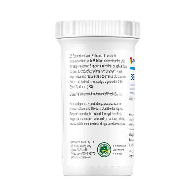 SPECTRUMCEUTICALS IBS SUPPORT (FRIDGE FREE MULTI-STRAIN PROBIOTIC) 60VC