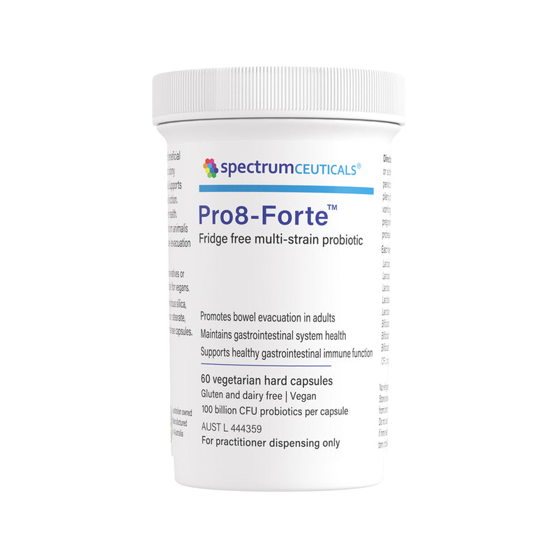 Spectrumceuticals Pro8-Forte (Fridge Free Multi-Strain Probiotic) 60vc
