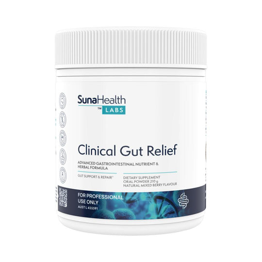 SUNAHEALTH LABS CLINICAL GUT RELIEF MIXED BERRY 210G