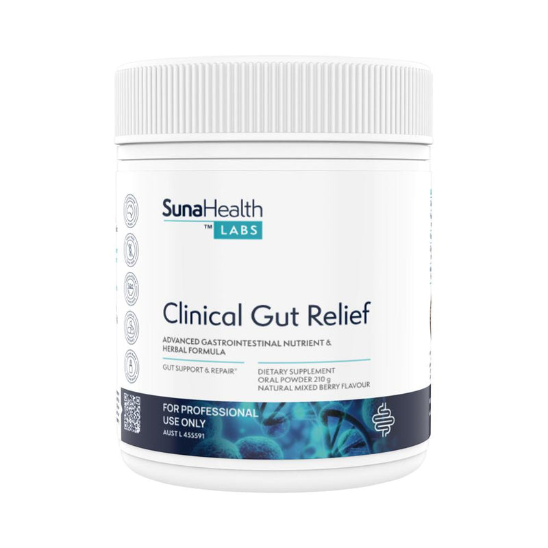 SUNAHEALTH LABS CLINICAL GUT RELIEF MIXED BERRY 210G