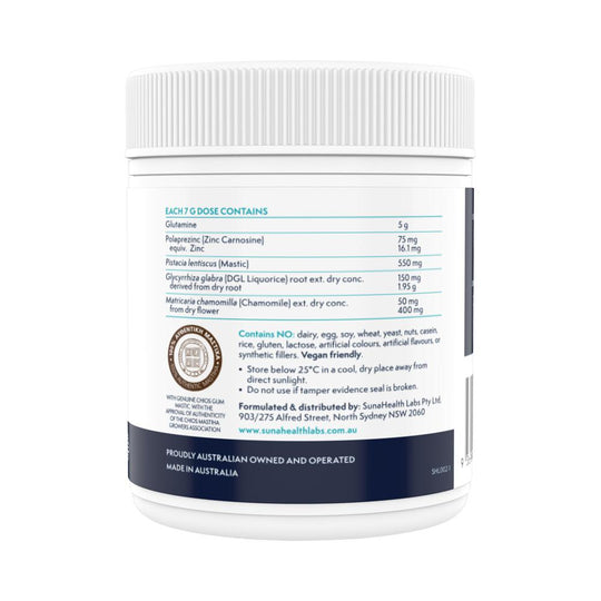SUNAHEALTH LABS CLINICAL GUT RELIEF MIXED BERRY 210G